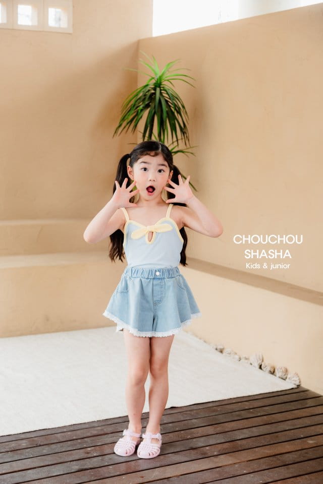 Chouchou Shasha - Korean Children Fashion - #magicofchildhood - Ray Denim Pants - 8