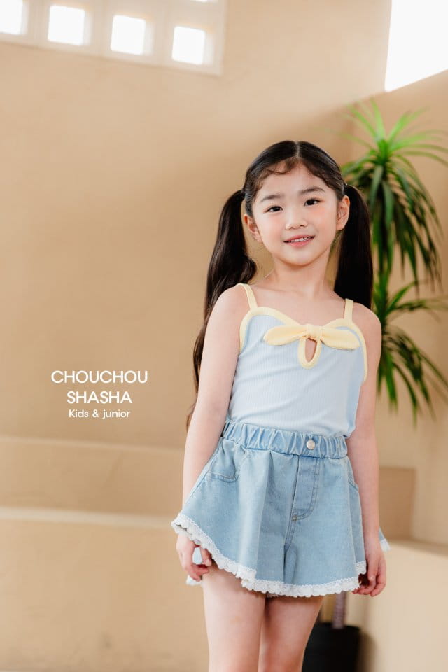Chouchou Shasha - Korean Children Fashion - #minifashionista - Ray Denim Pants - 9