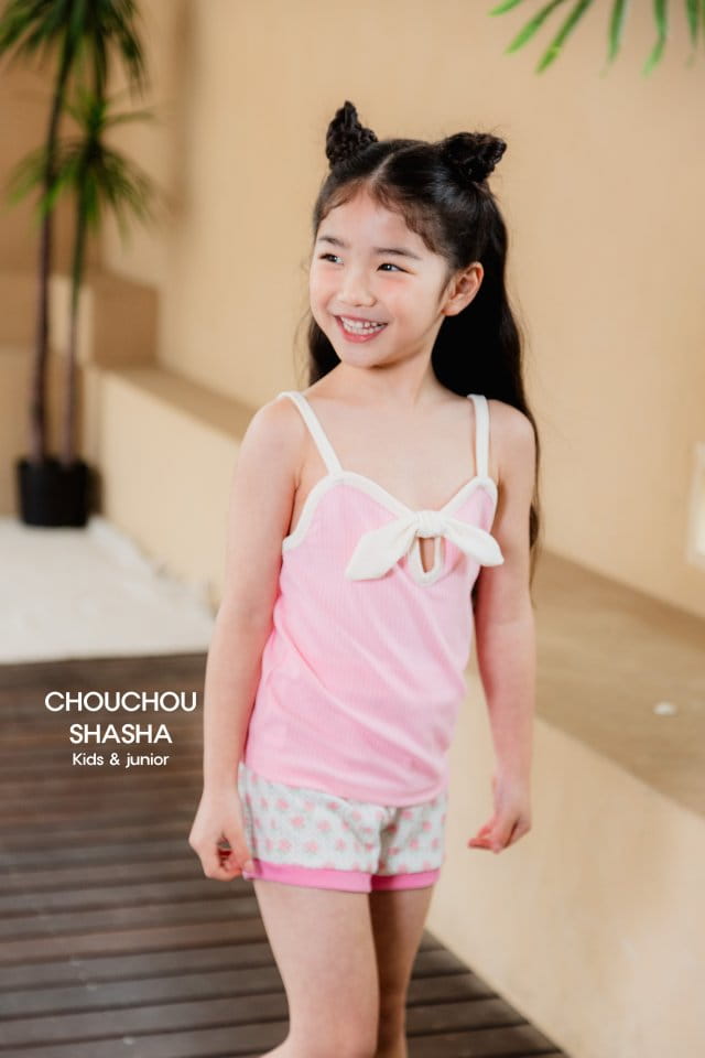 Chouchou Shasha - Korean Children Fashion - #minifashionista - Candy Sleeveless Tee - 2