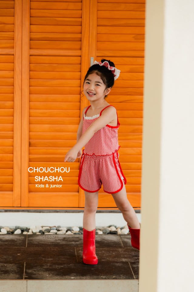 Chouchou Shasha - Korean Children Fashion - #prettylittlegirls - Kitsch Top Bottom Set - 8