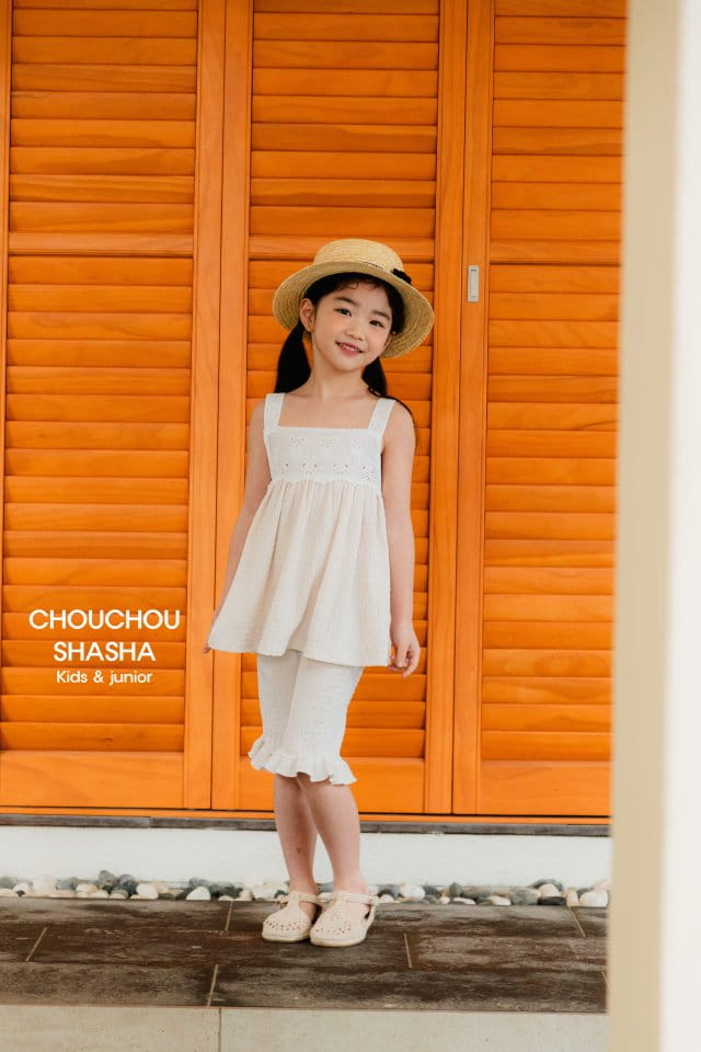 Chouchou Shasha - Korean Children Fashion - #prettylittlegirls - Maybe Top Bottom Set - 7