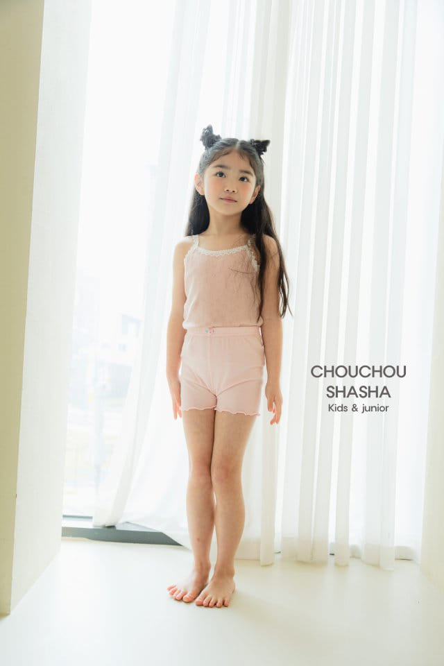 Chouchou Shasha - Korean Children Fashion - #prettylittlegirls - Flower Leggings - 6