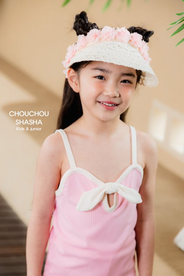 Chouchou Shasha - Korean Children Fashion - #prettylittlegirls - Lace Sun Cap - 3