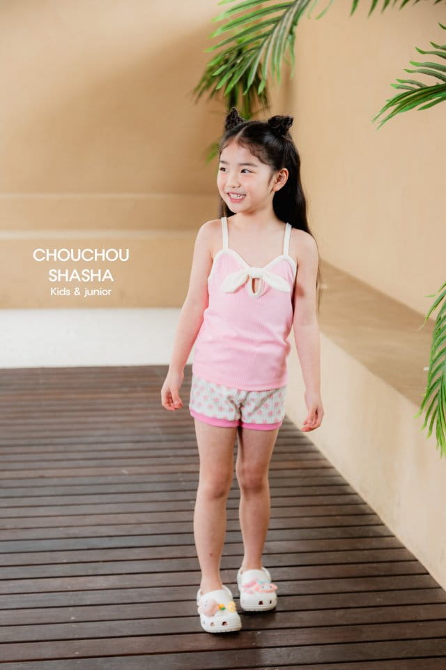 Chouchou Shasha - Korean Children Fashion - #prettylittlegirls - Candy Sleeveless Tee - 3