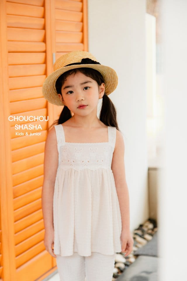 Chouchou Shasha - Korean Children Fashion - #toddlerclothing - Rose Straw Hat - 6