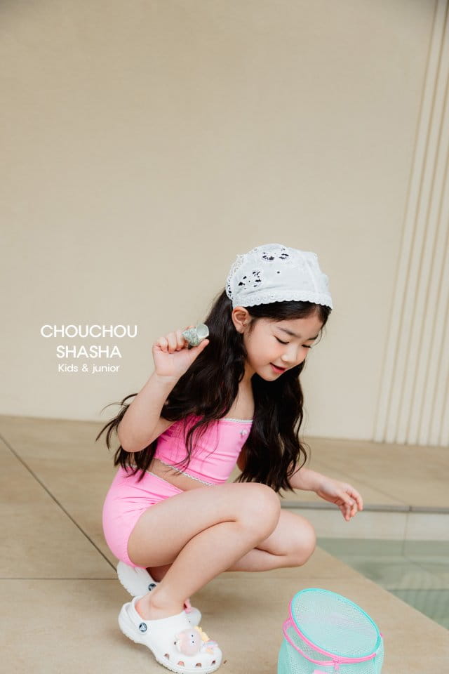 Chouchou Shasha - Korean Children Fashion - #toddlerclothing - Lace Hair Band - 3