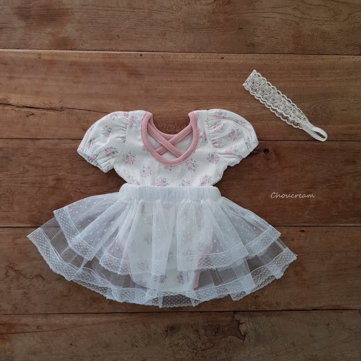 Choucream - Korean Baby Fashion - #babyfever - Puff Ballet Body Suit - 11