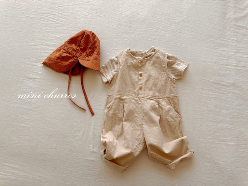 Churros - Korean Children Fashion - #Kfashion4kids - Olive L Jumpsuit - 6