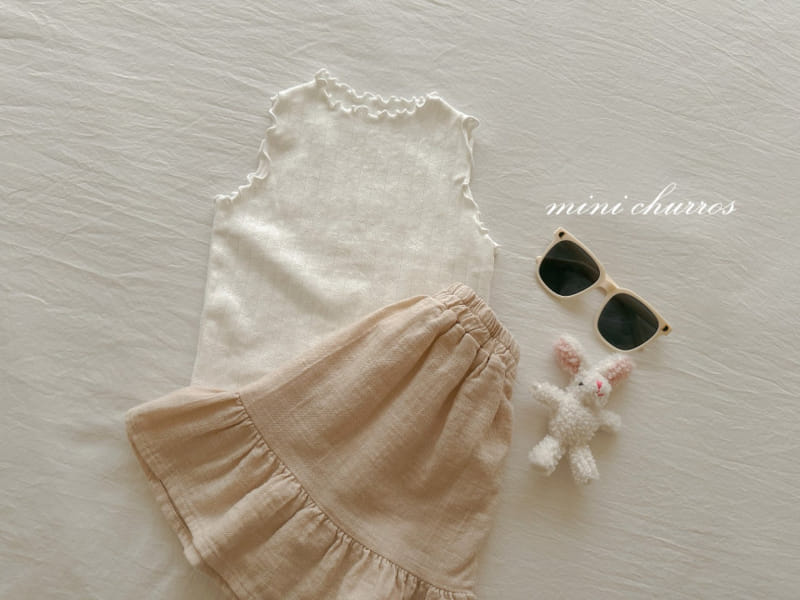 Churros - Korean Children Fashion - #Kfashion4kids - Zigzag Rib Tee - 7