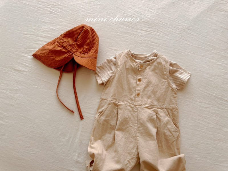Churros - Korean Children Fashion - #childofig - Olive L Jumpsuit - 11