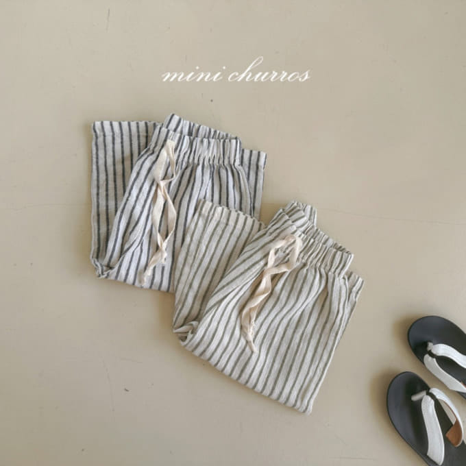 Churros - Korean Children Fashion - #childofig - ST Wide Pants