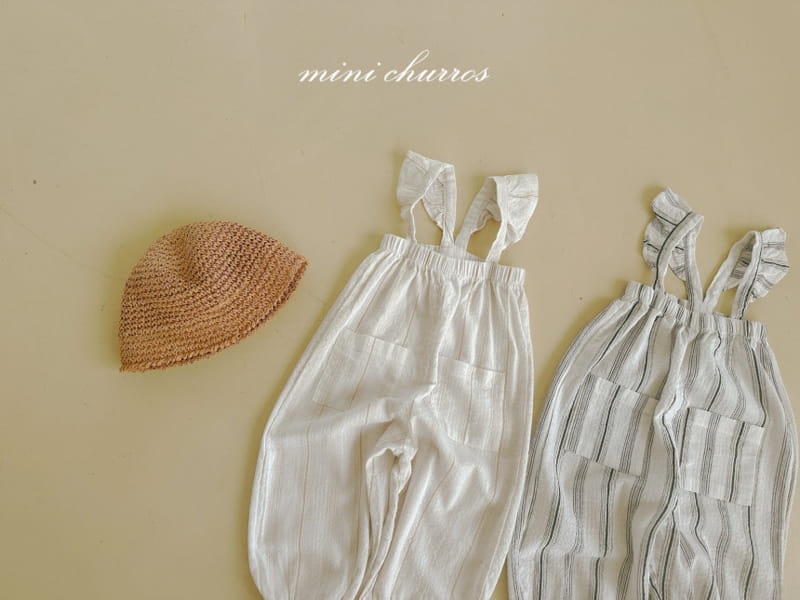 Churros - Korean Children Fashion - #childofig - Marry Shirring Jumpsuit - 11