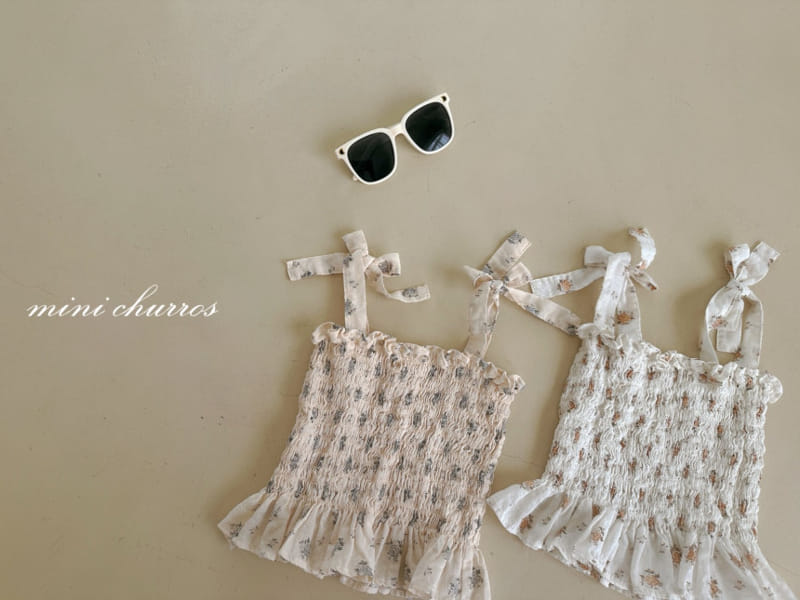 Churros - Korean Children Fashion - #childofig - Flower Smoke Top - 9