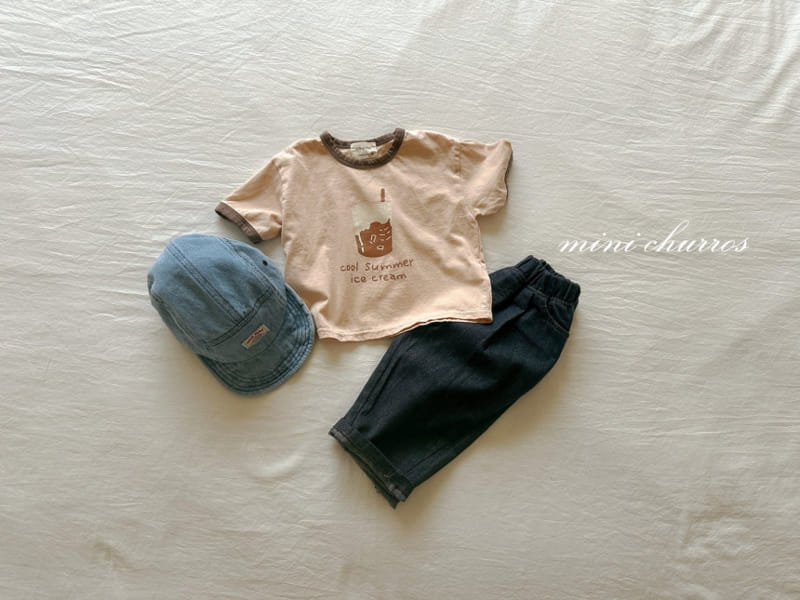 Churros - Korean Children Fashion - #childrensboutique - Unbalance Dneim Pants - 7