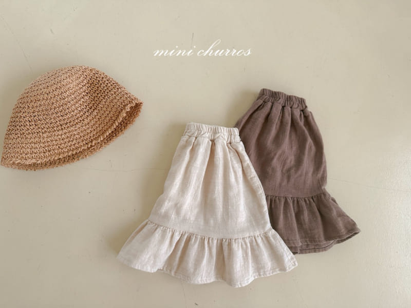 Churros - Korean Children Fashion - #designkidswear - Lumi Shirring Skirt - 2