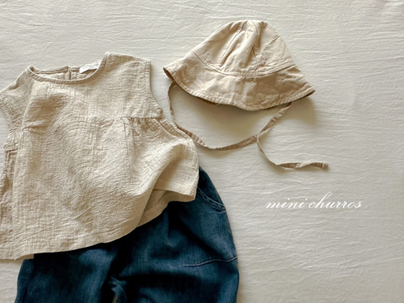 Churros - Korean Children Fashion - #discoveringself - Ove Shirring Blouse - 8
