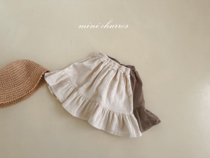 Churros - Korean Children Fashion - #discoveringself - Lumi Shirring Skirt - 3