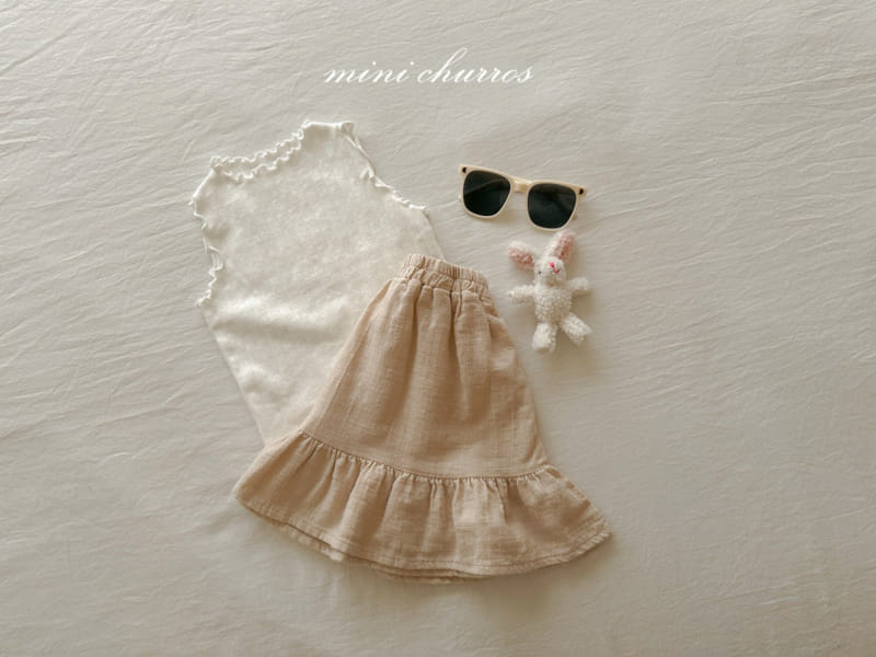 Churros - Korean Children Fashion - #fashionkids - Zigzag Rib Tee - 3