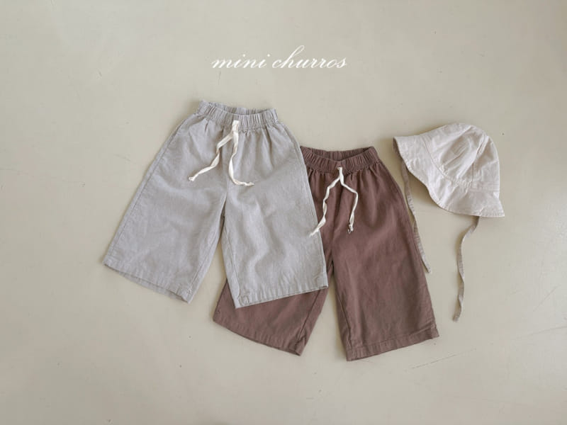 Churros - Korean Children Fashion - #kidsshorts - L Wide Pants - 7