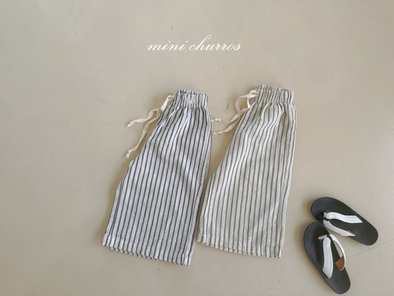 Churros - Korean Children Fashion - #kidsshorts - ST Wide Pants - 6