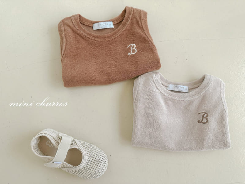 Churros - Korean Children Fashion - #kidsstore - B Petite Terry Tee - 8