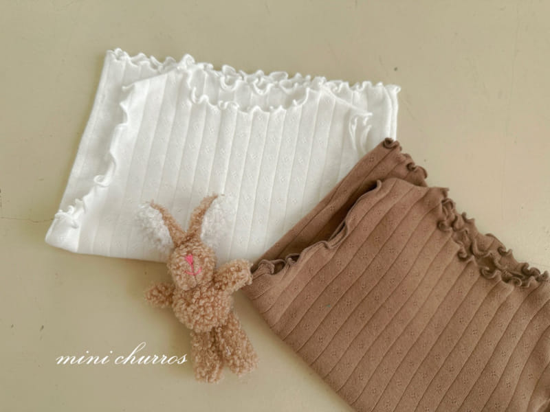 Churros - Korean Children Fashion - #kidzfashiontrend - Zigzag Rib Tee - 6