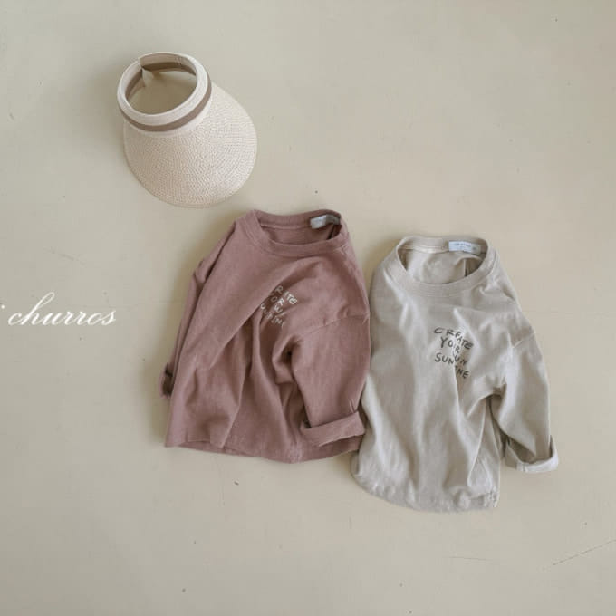 Churros - Korean Children Fashion - #kidzfashiontrend - Sunshine Summer Tee