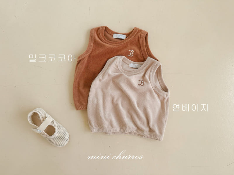 Churros - Korean Children Fashion - #kidzfashiontrend - B Petite Terry Tee - 9