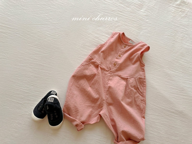 Churros - Korean Children Fashion - #littlefashionista - Olive L Jumpsuit - 7