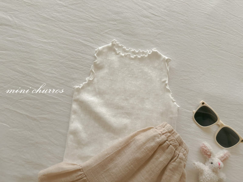 Churros - Korean Children Fashion - #littlefashionista - Zigzag Rib Tee - 8