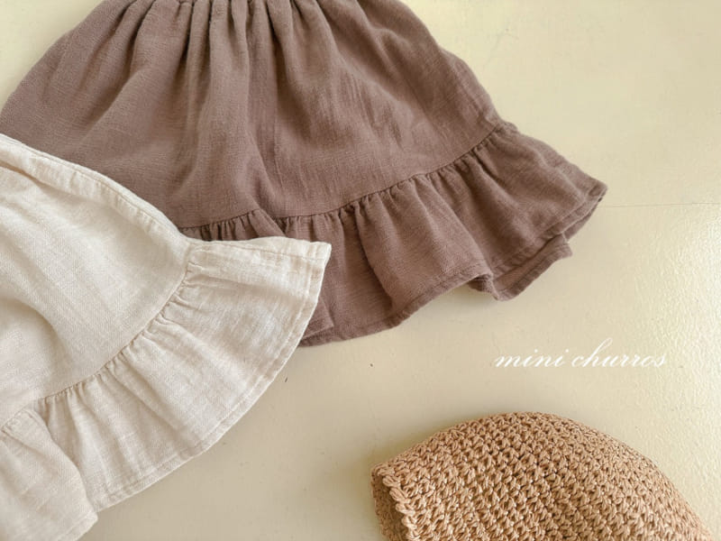 Churros - Korean Children Fashion - #magicofchildhood - Lumi Shirring Skirt - 10