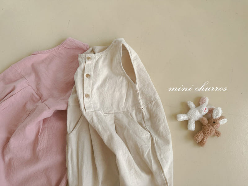 Churros - Korean Children Fashion - #minifashionista - Olive L Jumpsuit - 9