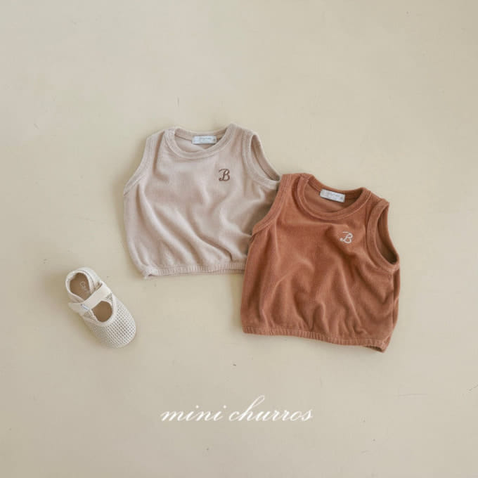 Churros - Korean Children Fashion - #stylishchildhood - B Petite Terry Tee