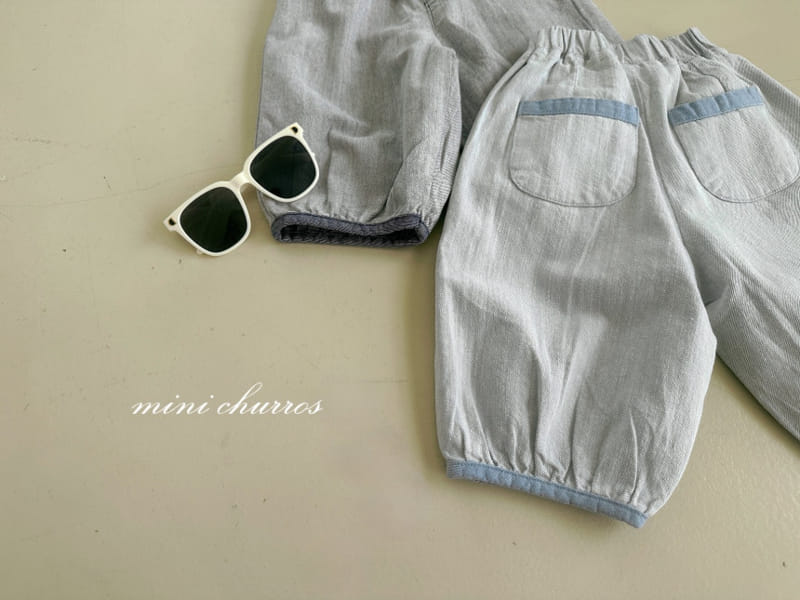 Churros - Korean Children Fashion - #todddlerfashion - Long GO Denim Pants - 2