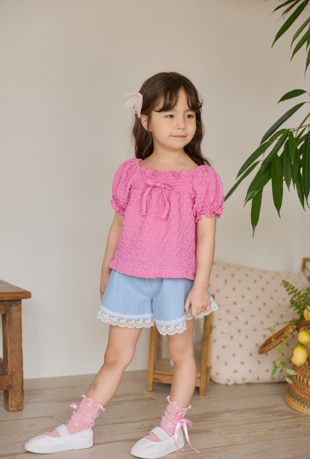 Coco Rabbit - Korean Children Fashion - #childofig - Cherry Blouse - 8
