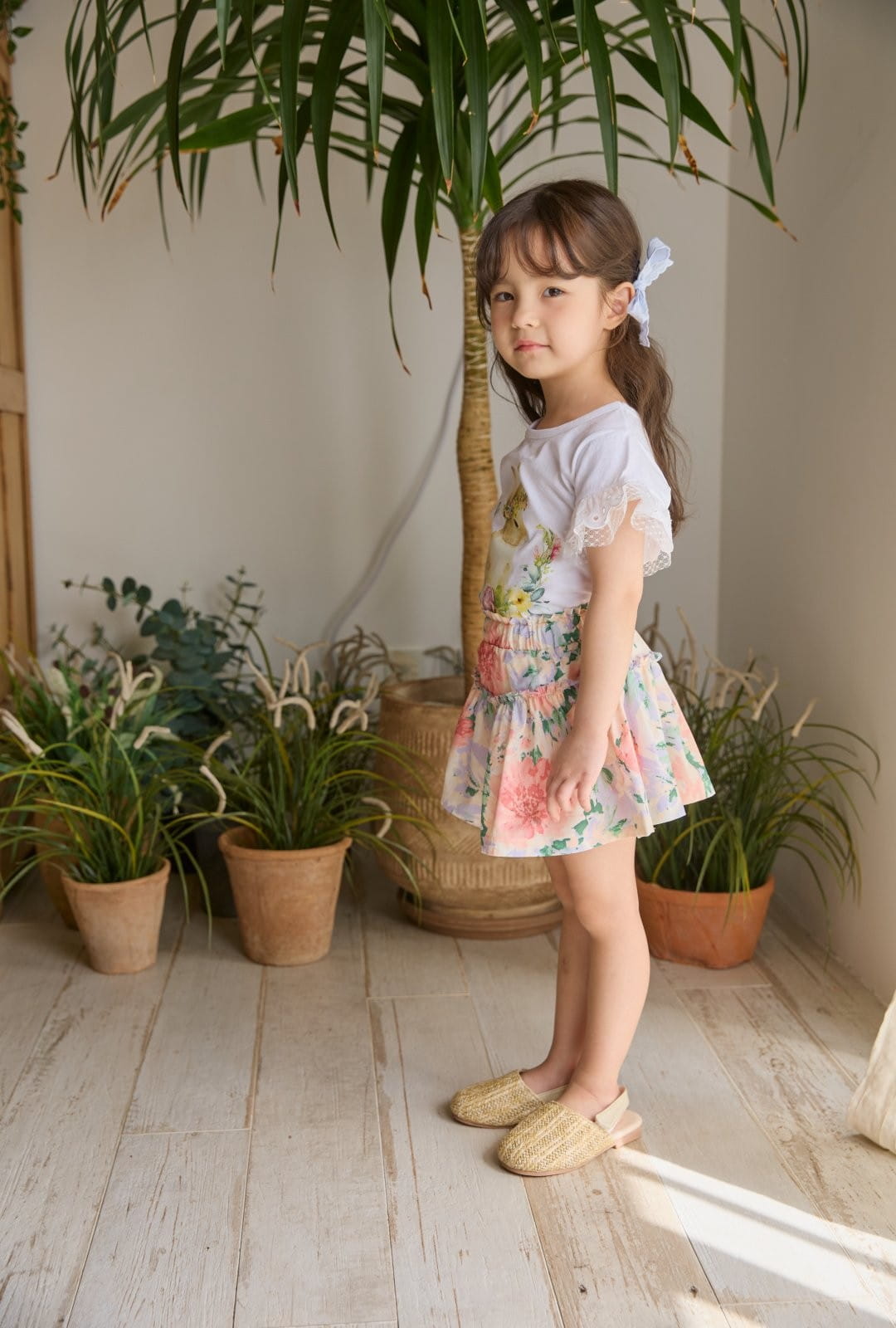 Coco Rabbit - Korean Children Fashion - #childofig - Flower Bunny Tee - 8