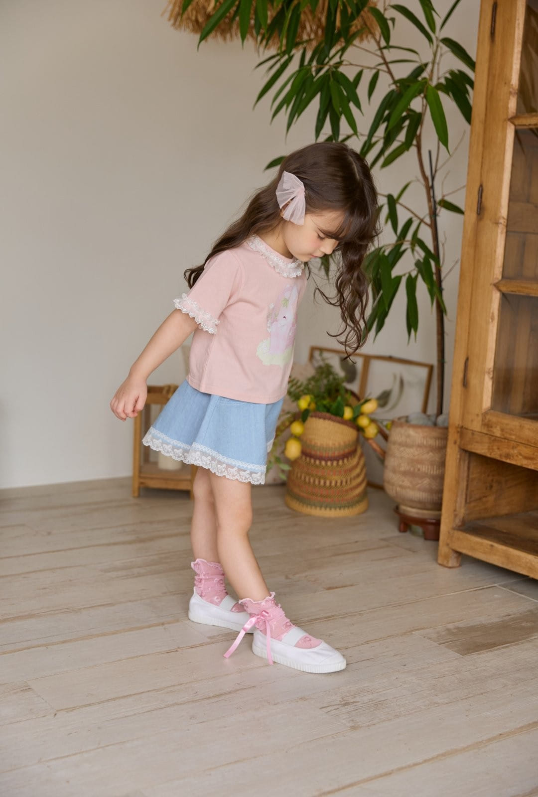 Coco Rabbit - Korean Children Fashion - #childrensboutique - Berry Bunny Tee - 6