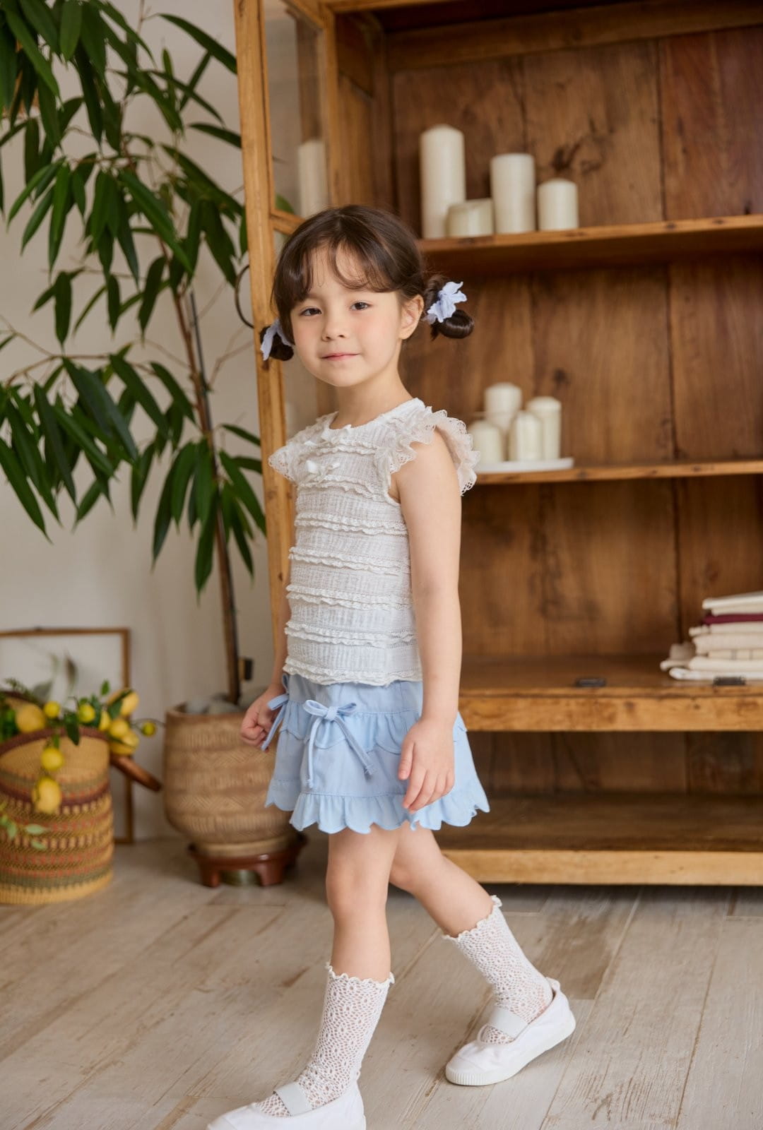 Coco Rabbit - Korean Children Fashion - #designkidswear - Scallop Pants - 3
