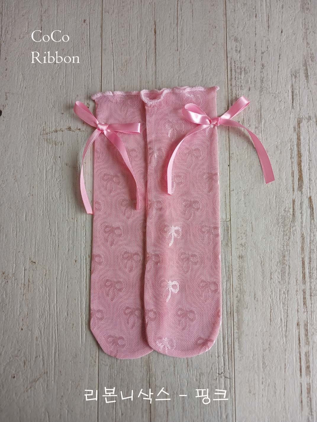 Coco Rabbit - Korean Children Fashion - #designkidswear - Ribbon Knee Socks - 5