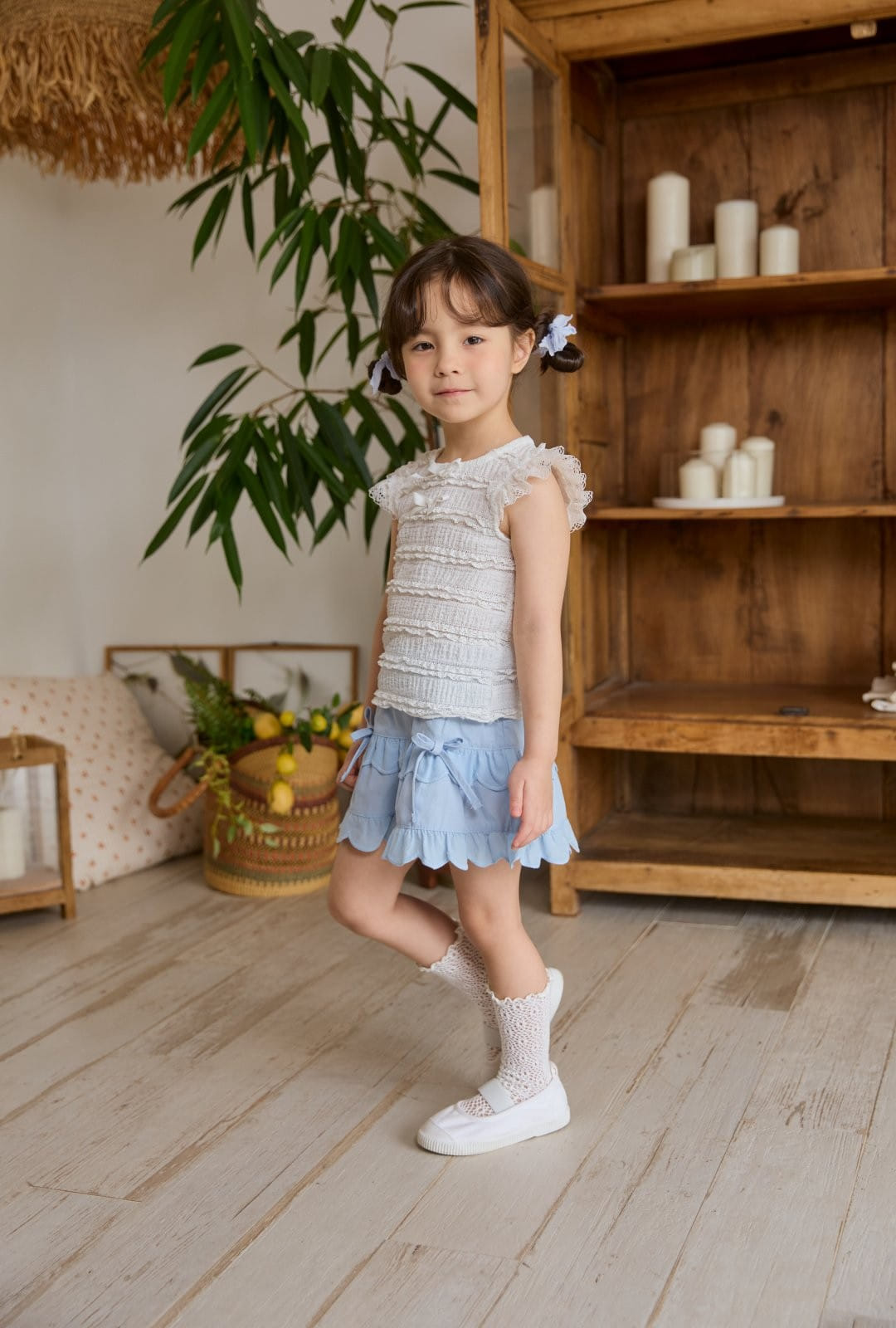 Coco Rabbit - Korean Children Fashion - #designkidswear - Scallop Pants - 4