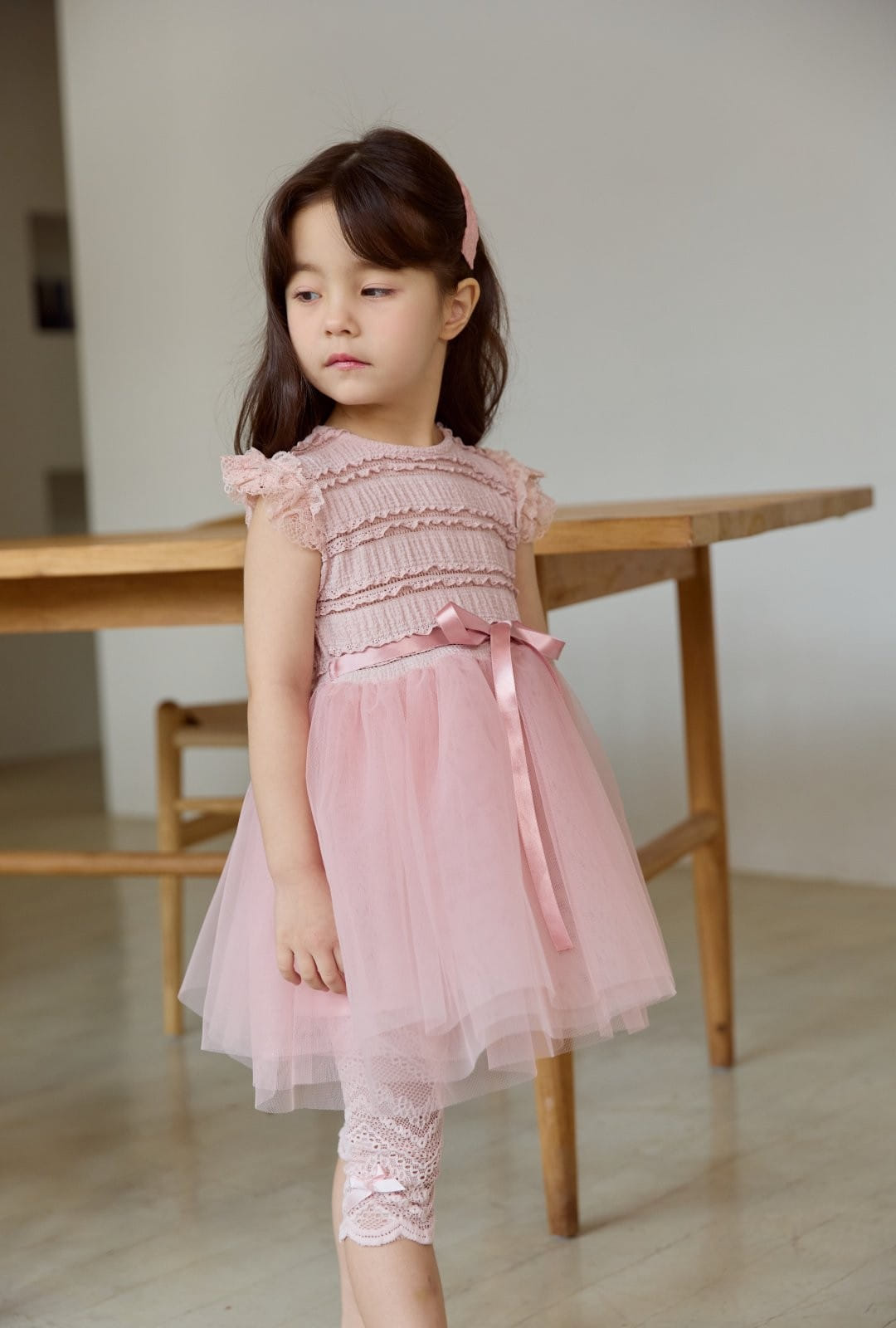 Coco Rabbit - Korean Children Fashion - #discoveringself - Lace Leggings - 3