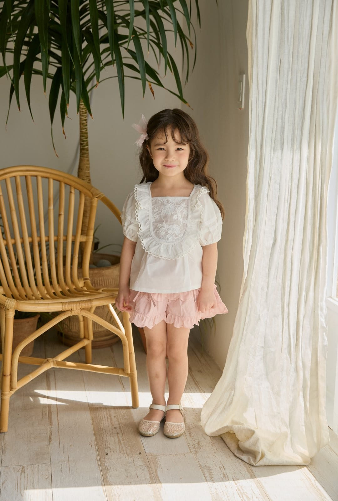 Coco Rabbit - Korean Children Fashion - #kidsshorts - Scallop Pants - 6
