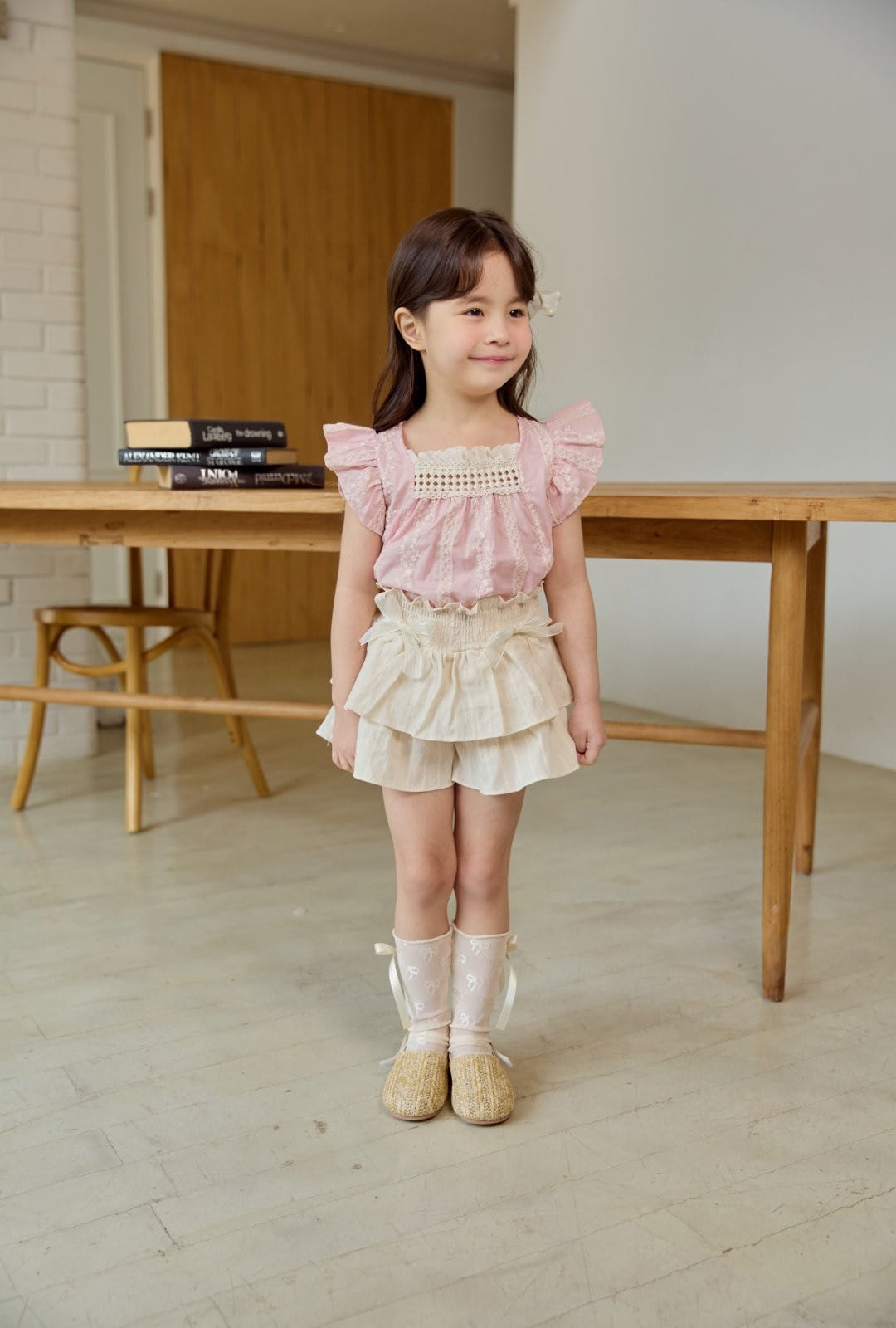 Coco Rabbit - Korean Children Fashion - #kidsshorts - Freesia Blouse