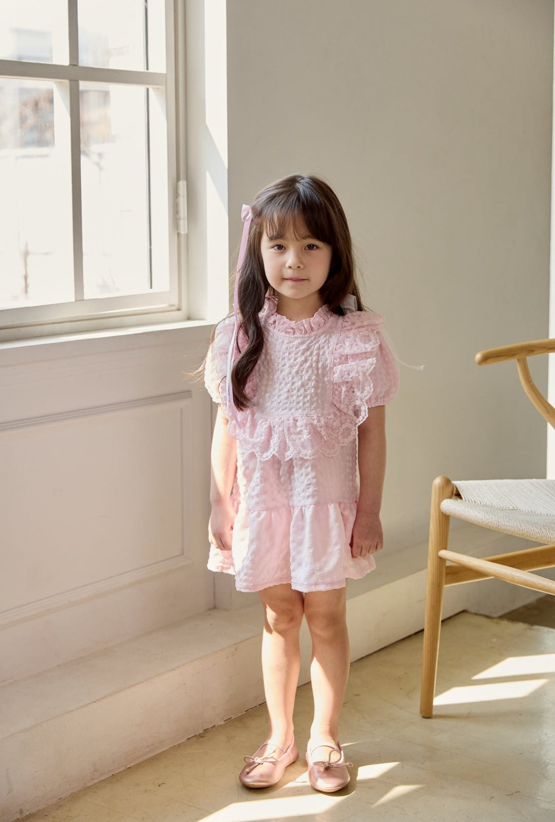 Coco Rabbit - Korean Children Fashion - #kidsstore - Ribbon One-Piece - 3