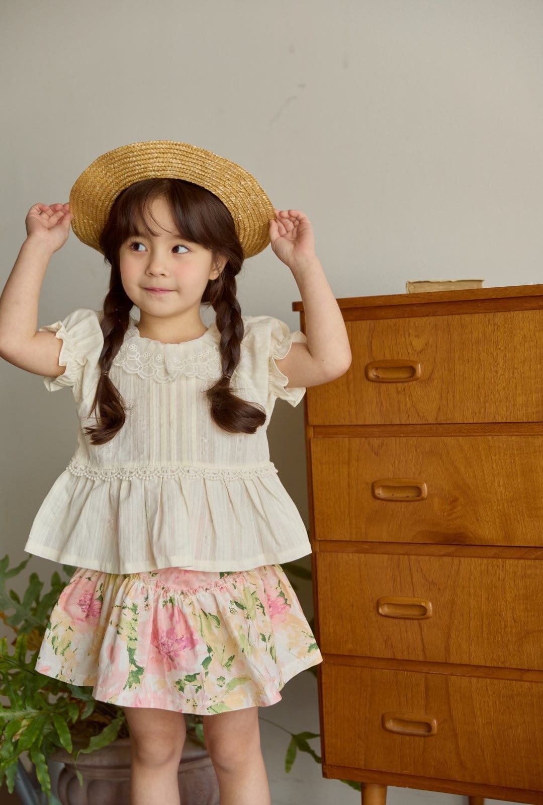 Coco Rabbit - Korean Children Fashion - #kidsstore - Pintuck Blouse