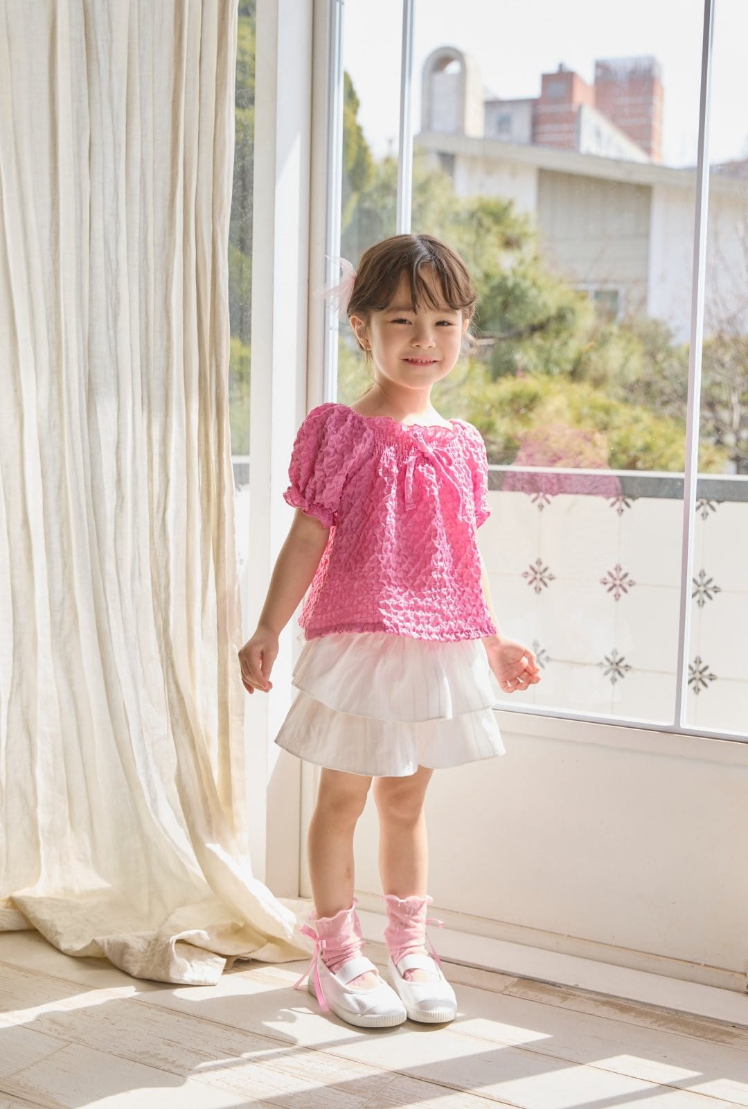 Coco Rabbit - Korean Children Fashion - #minifashionista - Cherry Blouse - 3