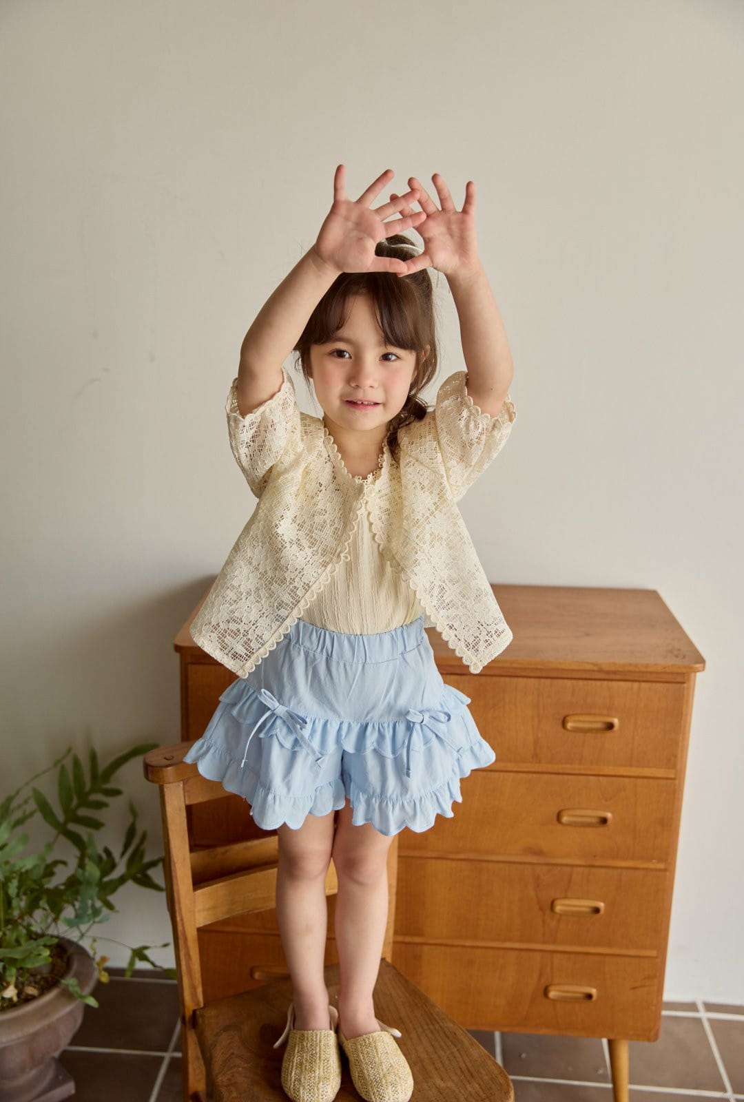 Coco Rabbit - Korean Children Fashion - #minifashionista - Lace Cardigan - 8