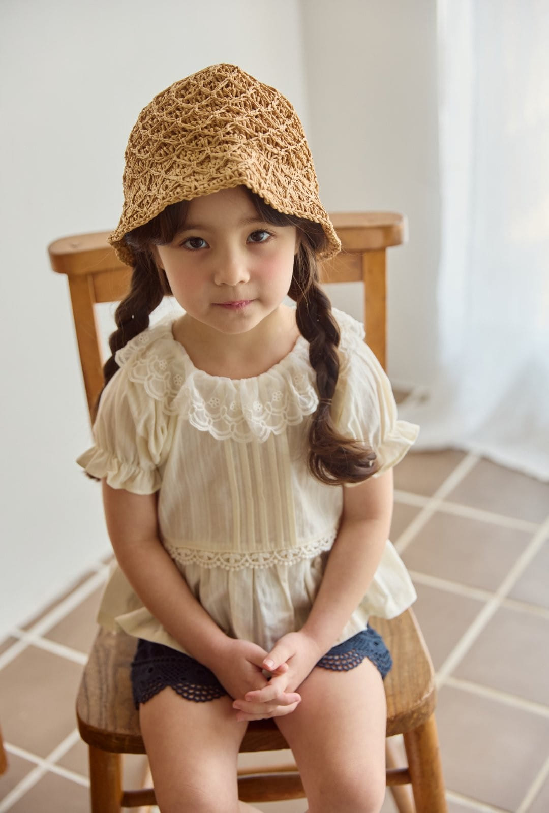 Coco Rabbit - Korean Children Fashion - #prettylittlegirls - Pintuck Blouse - 7