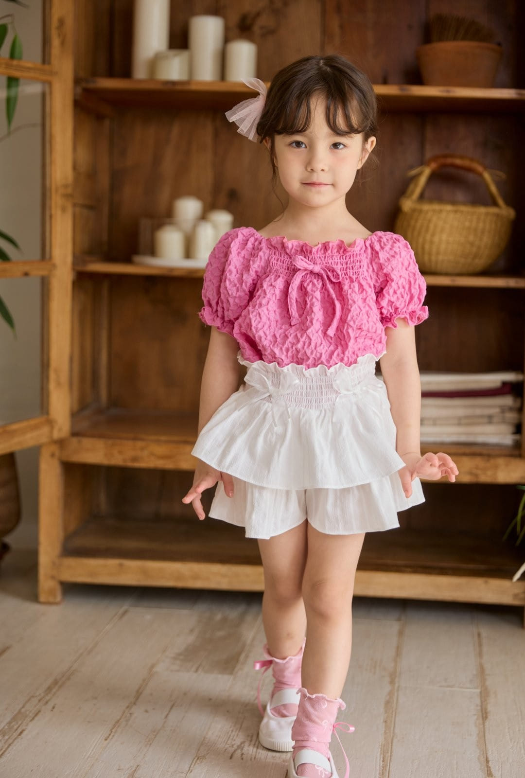 Coco Rabbit - Korean Children Fashion - #minifashionista - Cherry Blouse - 4