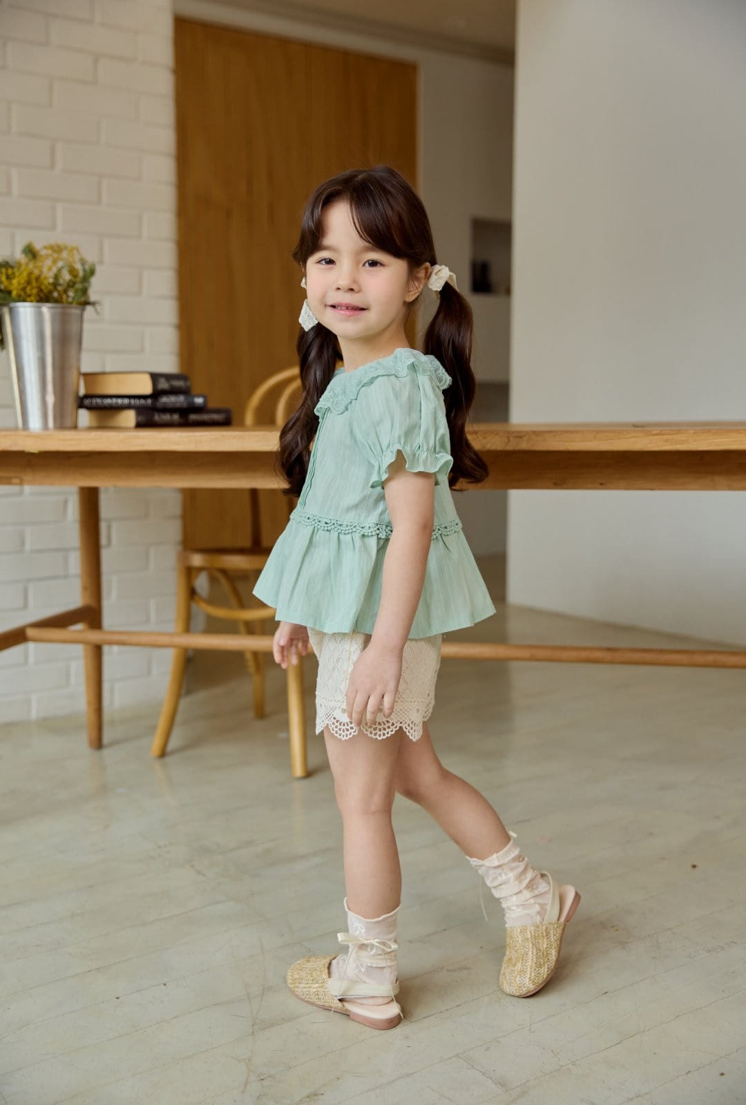 Coco Rabbit - Korean Children Fashion - #stylishchildhood - Pintuck Blouse - 10